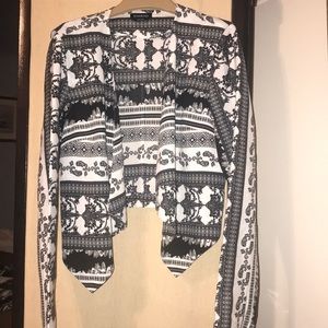 Bebe Cropped Dress Jacket Size 8